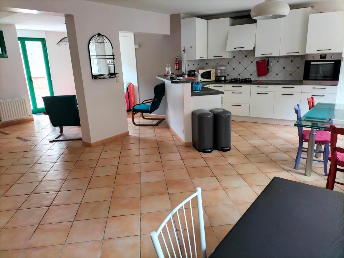 Appartement Au Centre Ville Avec Un Beau Jardin Prive Lannion Exterior foto